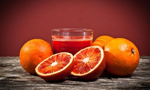 100% Biologische Sizilianische Tarocco Orangen - 9 kg Maximale Frische und km0 aus der Ätna-Ebene (Squeeze-Kaliber) von Racilia