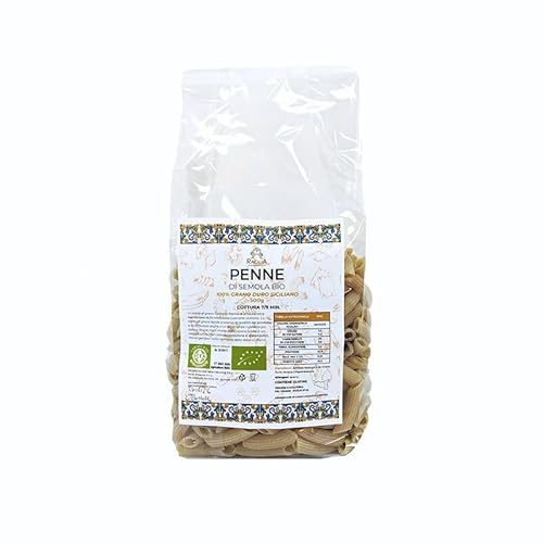 Penne ? 100 % sizilianischer und biologischer Weizen ? Ökologische Packung ? 500 g Penne ? 100 % sizilianischer und biologischer Weizen ? Ökologische Packung ? 500 g von Racilia