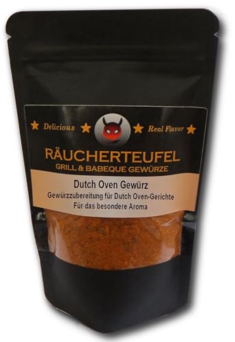 Räucherteufel Dutch Oven Gewürzmischung 90g, Grill Gewürz, Gewürzmischung, Barbecue Gewürz von Räucherteufel