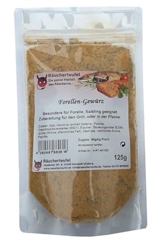 Räucherteufel Forellen-Gewürz 125g von Räucherteufel