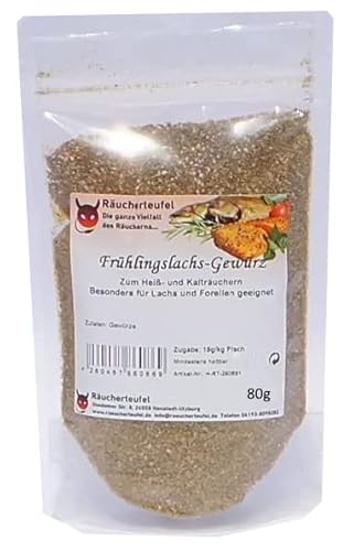 Räucherteufel Frühlingslachs-Gewürz 80g von Räucherteufel