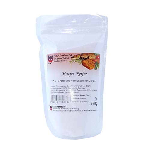 Räucherteufel Matjes-Gewürz/Reifer 250g, Matjesreifer, Hering von Räucherteufel