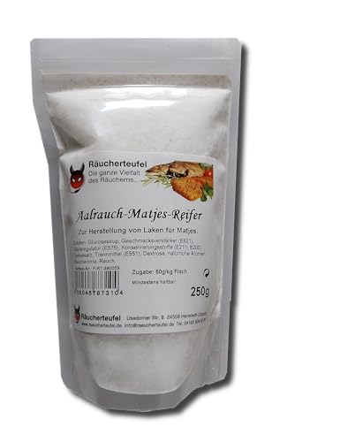 Räucherteufel Matjesreifer inkl. Aalrauch-Pulver 250g / 100g von Räucherteufel