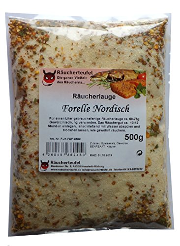 Räucherteufel Räucherlauge Forelle Nordisch 500g Räucherteufel Räucherlauge Forelle Nordisch 500g von Räucherteufel