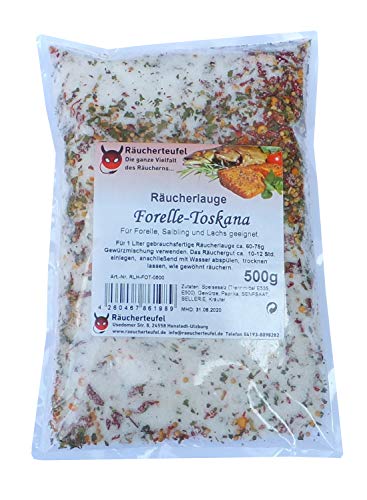 Räucherteufel Räucherlauge Forelle-Toskana 500g, Räucherlake Räucherteufel Räucherlauge Forelle-Toskana 500g, Räucherlake von Räucherteufel