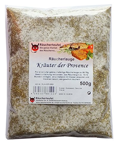 Räucherteufel Räucherlauge Kräuter der Provence 500g Räucherteufel Räucherlauge Kräuter der Provence 500g von Räucherteufel