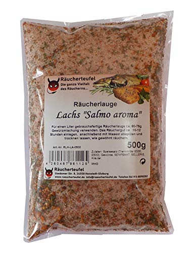 Räucherteufel Räucherlauge Lachs "Salmo aroma", 500g Räucherteufel Räucherlauge Lachs "Salmo aroma", 500g von Räucherteufel