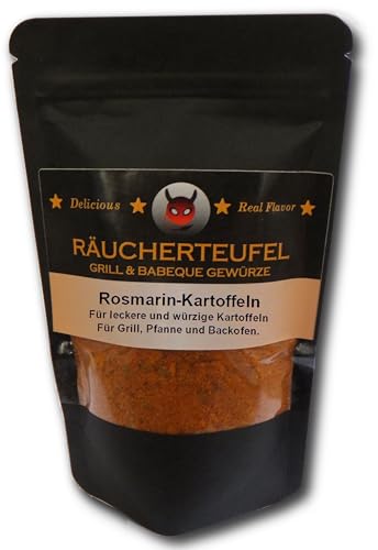 Räucherteufel Rosmarin-Kartoffel Gewürz 100g, Grill Gewürz, Gewürzmischung, Beilagen Gewürz von Räucherteufel