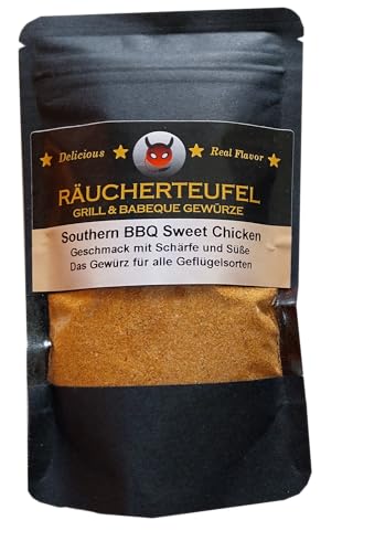 Southern BBQ Sweet Chicken 90g, Grill Gewürz, Gewürzmischung, Barbecue Rub von Räucherteufel