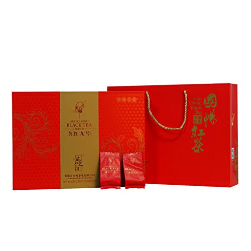 250g Schwarztee-Geschenkbox Yingde Schwarztee Ying Hong No.9 Chinesischer Schwarztee-Geschenkbox Tee-Geschenksets für Teeliebhaber Teezeremonie von Raguso