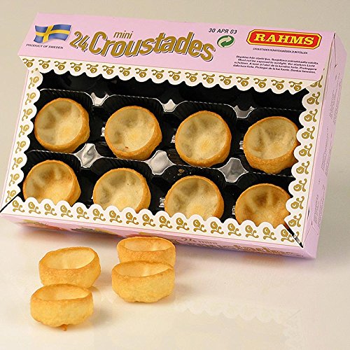 Mini-Croustaden, ø 3,8cm, Mürbeteig, 50 g, 24 St. von Rahms