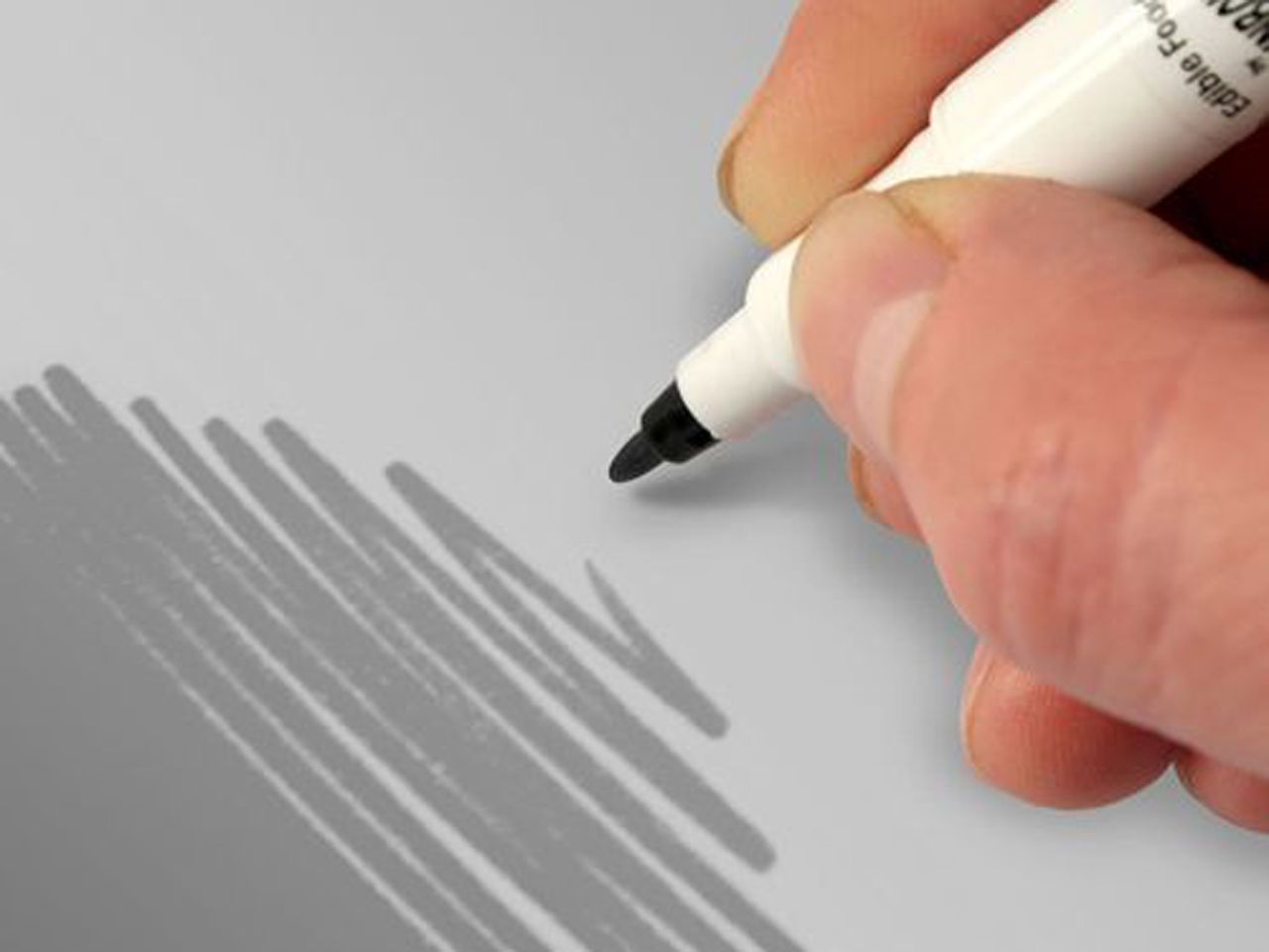 Farbstift Food Art Pen Silbergrau Farbstift Food Art Pen Silbergrau von Rainbow Dust