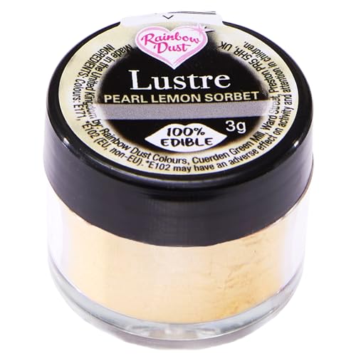 Rainbow Dust - Metallic Puder - Pearl Lemon Sorbet 3 g Rainbow Dust - Metallic Puder - Pearl Lemon Sorbet 3 g von Rainbow Dust