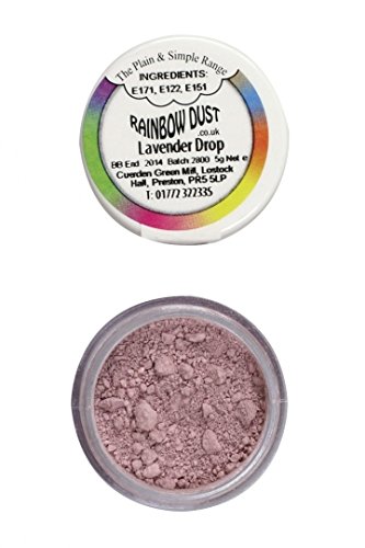 Rainbow Dust Plain and Simple Dust Colouring - Lavender Drop von Rainbow Dust