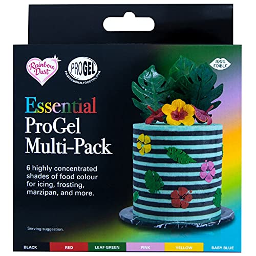 Rainbow Dust ProGel Multi Pack ESSENTIALS 6x25 ml Rainbow Dust ProGel Multi Pack ESSENTIALS 6x25 ml von Culpitt