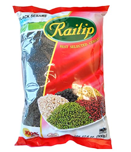 RAITIP - Schwarze Sesamkörner, (1 X 500 GR) von Raitip