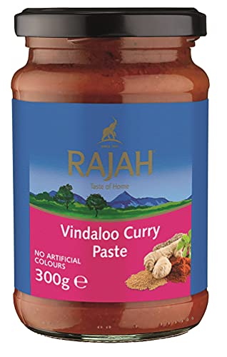 [ 300g ] RAJAH Vindaloo Curry Paste Vindaloo Currypaste von Rajah