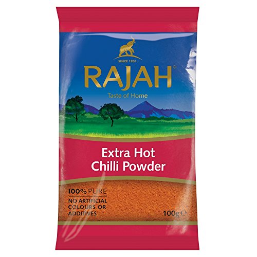 Extra Hot Chilli Powder - Chilipulver extra scharf von Rajah