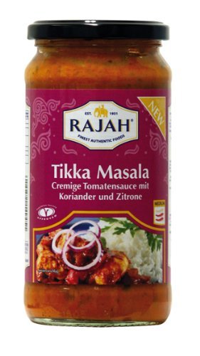 RAJAH 500g Tikka Masala Sauce mit Koriander und Zitrone von Rajah