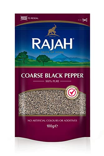 Rajah Coarse Black Pepper Sachet 100g von Rajah