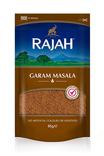 Rajah Garam Masala – Indische Gewürzmischung für zahlreiche Gerichte – 1 x 85 g von RAJAH