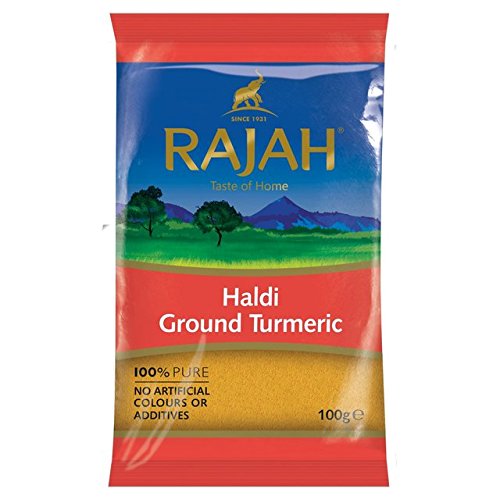 Rajah Haldi Kurkuma gemahlen, 100 g, 3 Stück von Rajah
