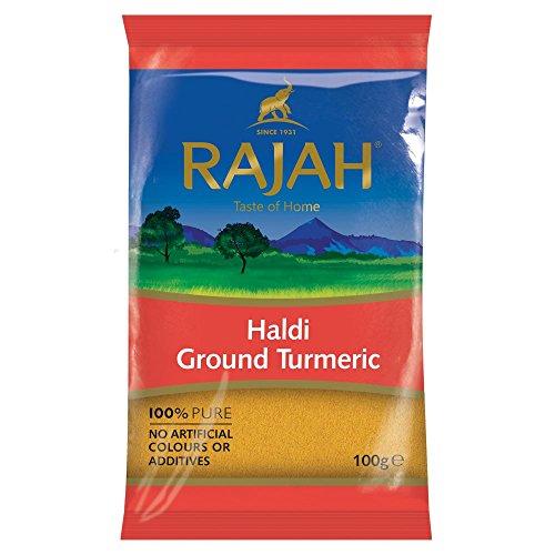 Rajah Haldi Puder, 100 g, 10 Stück von Rajah