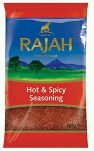 Rajah Hot & Spicy Gewürz, 100 g, 2 Stück von Rajah