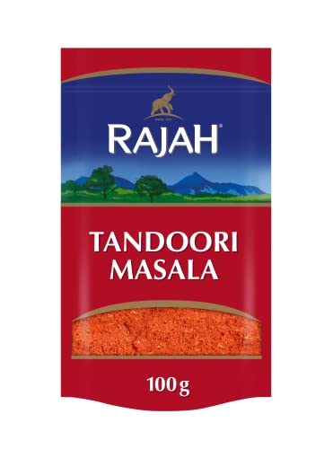 Rajah Tandoori Masala – Indische Gewürzmischung für zahlreiche Gerichte – 1 x 100 g von RAJAH