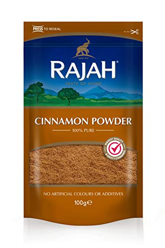 Rajah Spices Zimtpulver | Dalchini | Darcheen | Cinammon | (100 g) von RAJAH TASTE OF HOME SINCE 1931