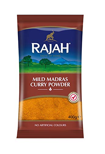 Rajah - mildes Madras Curry Pulver - 400g von Rajah