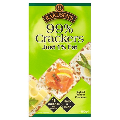 Rakusen Kräuter- & Zwiebeln Cracker 150G von Rakusen's