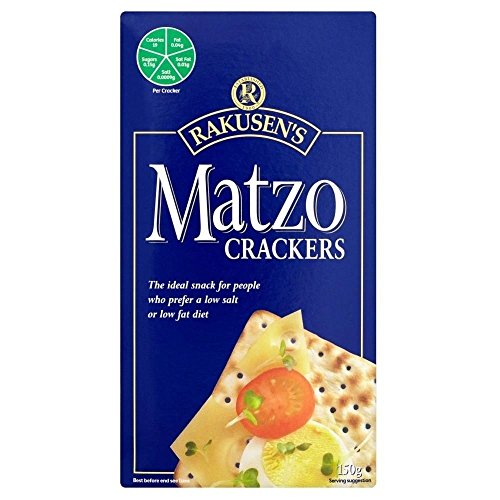 Rakusen's Geflammte gebackene Cracker Matzos 300 g (6 Stück) von Rakusen's