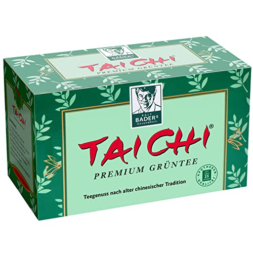 BADERs Tai Chi PREMIUM GRÜNTEE aus der Apotheke. Naturbelassen, nicht aromatisiert, 20 Filterbeutel von Ralf BADERs Gesundheit