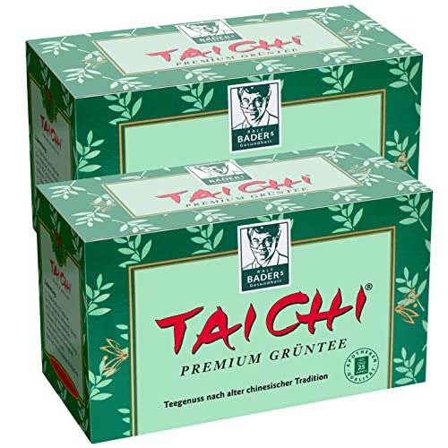 BADERs Tai Chi PREMIUM GRÜNTEE aus der Apotheke. Naturbelassen, nicht aromatisiert, 2x20 Filterbeutel von Ralf BADERs Gesundheit