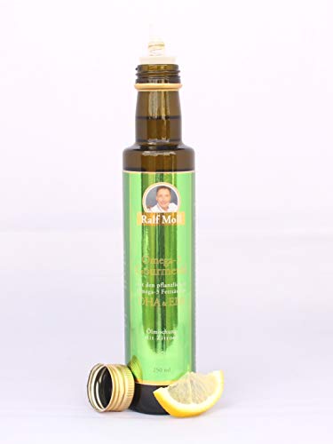 250ml Omega-3-DHA-Öl aus Meeresalgen mit EPA, DHA und Omega-3-Fettsäuren, Bio-Sesamöl, Bio-Olivenöl und Zitronenextrakt von Ralf Moll | vegan | Schwangere & Stillende 250ml Omega-3-DHA-Öl aus Meeresalgen mit EPA, DHA und Omega-3-Fettsäuren, Bio-Sesamöl, Bio-Olivenöl und Zitronenextrakt von Ralf Moll | vegan | Schwangere & Stillende von Ralf Moll