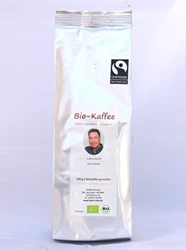 Ralf Moll® säurearmer BIO-Gourmet-Kaffee, 1er Pack 500g gemahlen, fairtrade, creme paradiso von Ralf Moll