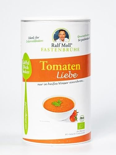 Bio-Fastenbrühe Tomaten Liebe von Ralf Moll | 250 g körnige Fastenbrühe für ca. 15 Brühen beim Buchinger Heilfasten | Bioqualität, vegan, in Deutschland hergestellt Bio-Fastenbrühe Tomaten Liebe von Ralf Moll | 250 g körnige Fastenbrühe für ca. 15 Brühen beim Buchinger Heilfasten | Bioqualität, vegan, in Deutschland hergestellt von Ralf Moll