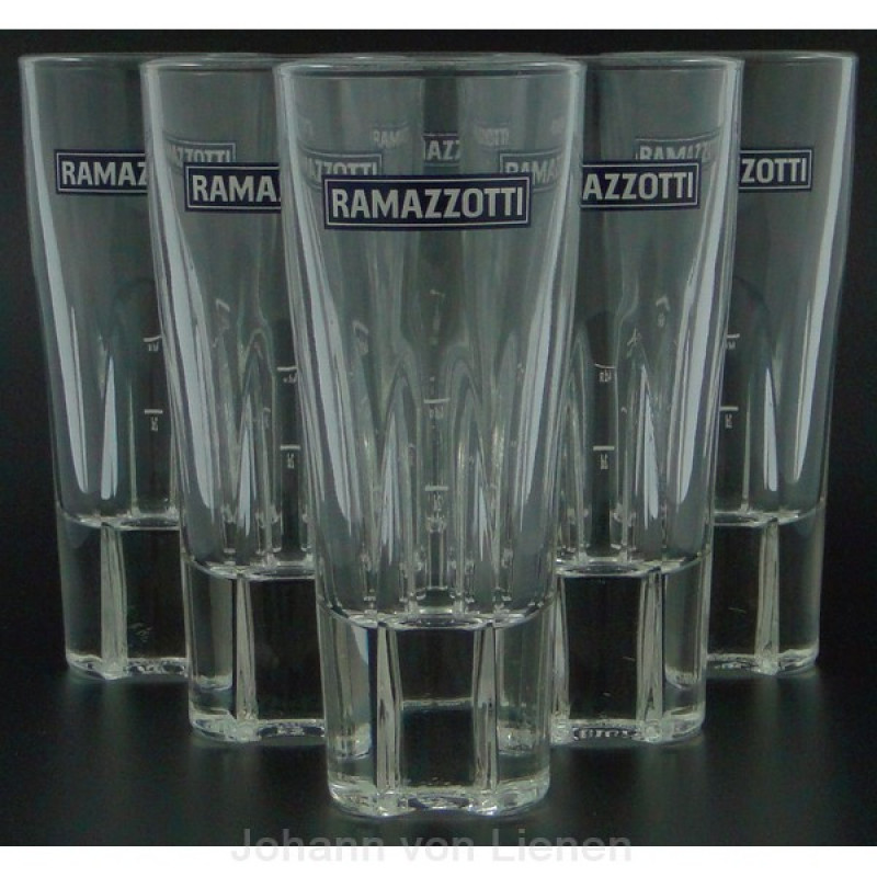 6 Ramazzotti Longdrinkgläser von Ramazzotti