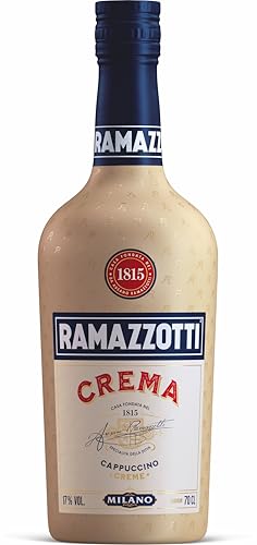 Ramazzotti Crema, italienischer Creme-Likör, cremig-süße Aromen von Cappuccino, Optimal für gemütliche Abende und zum Verfeinern von Desserts – 1 x 0,7 l Ramazzotti Crema, italienischer Creme-Likör, cremig-süße Aromen von Cappuccino, Optimal für gemütliche Abende und zum Verfeinern von Desserts – 1 x 0,7 l von Ramazzotti