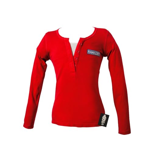 Ramazzotti Shirt Damen Langarm Shirt in Rot Größe M - 100% Baumwolle Ramazzotti Shirt Damen Langarm Shirt in Rot Größe M - 100% Baumwolle von Ramazzotti