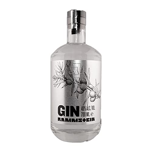 Rammstein Gin (1 x 0.7l), Offizielles Band Merchandise Fan Getränk Schnaps Alkohol von Rammstein