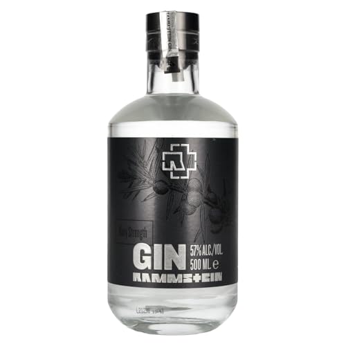 Rammstein Navy Strength Gin 0,5 Liter, Offizielles Band Merchandise Fan Getränk Schnaps Alkohol Geschenk Rammstein Navy Strength Gin 0,5 Liter, Offizielles Band Merchandise Fan Getränk Schnaps Alkohol Geschenk von Rammstein