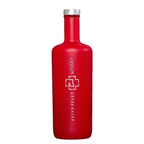 Rammstein Wodka Feuer & Wasser (1 x 0.7 l), farblich sortiert von Rammstein