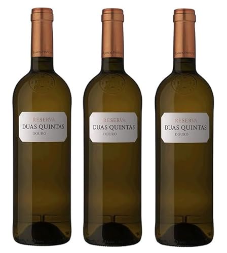 3x 0,75l - 2023er - Ramos Pinto - Duas Quintas - White Reserva - Douro D.O.P. - Portugal - Weißwein trocken von Ramos Pinto
