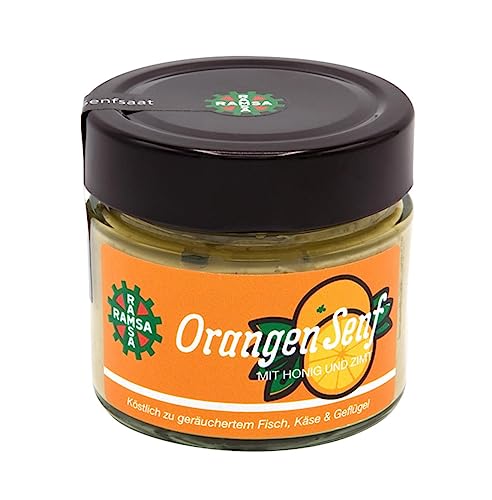 Ramsa Orangen Senf - 180g Glas von Ramsa