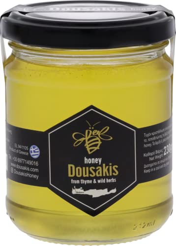 Dousakis honey | Kretischer Honig : Thymian Honig (thyme & wild herb) (230g) von Rannenberg & Friends