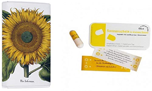 Schokolade " Sonnenblume aus dem Garten von Eichstätt & Sonnenschein in kleinen Dosen " Schokolade " Sonnenblume aus dem Garten von Eichstätt & Sonnenschein in kleinen Dosen " von Rannenberg & Friends
