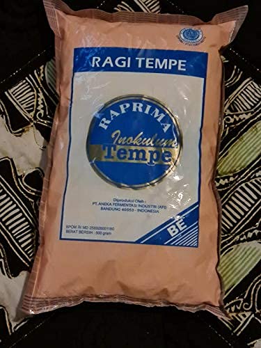 Tempeh Starter/Lebendkultur/Ragi-Tempe/Inokulum-non-GMO-Halal, 500 g von Raprima