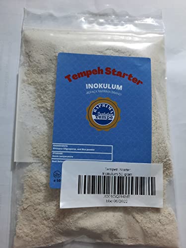 Tempeh Starter/Live Culture/Inokulum 50 gram-NON GMO von Raprima